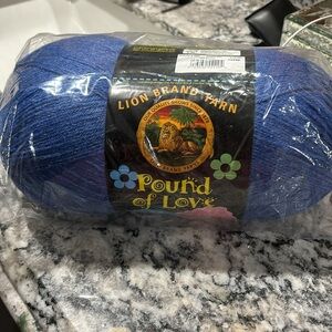 Lion Brand Yarn Pound of Love New in the Bag 16 OZ